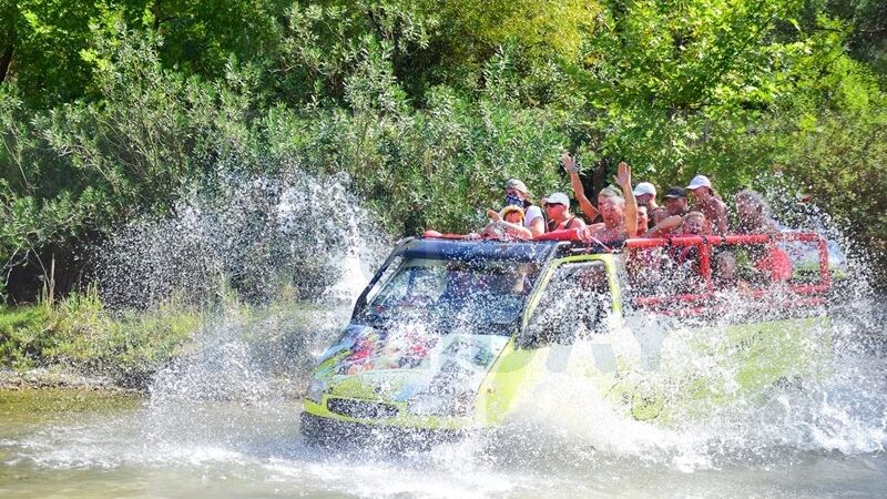 Alanya : Cabrio Safari ve Rafting 