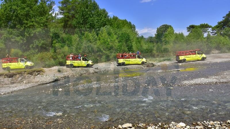 Alanya : Cabrio Safari ve Rafting 