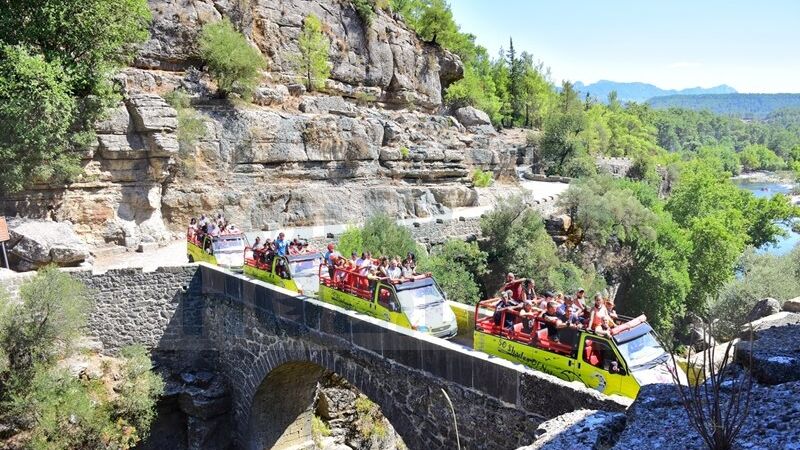 Alanya : Cabrio Safari ve Rafting 