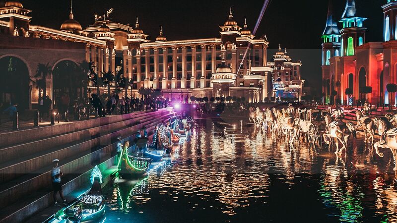 The Land Of Legends Night Show and Shopping Tour