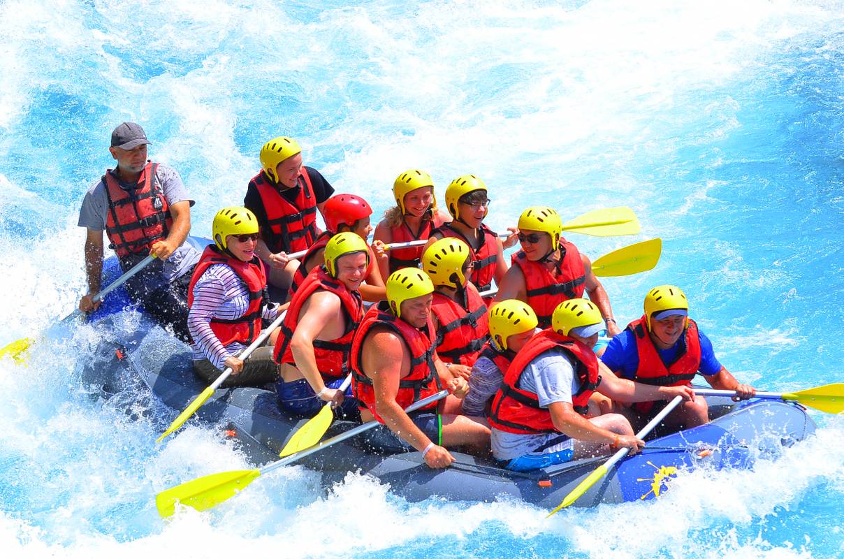 Kemer : Tazı Kanyonu ve Rafting