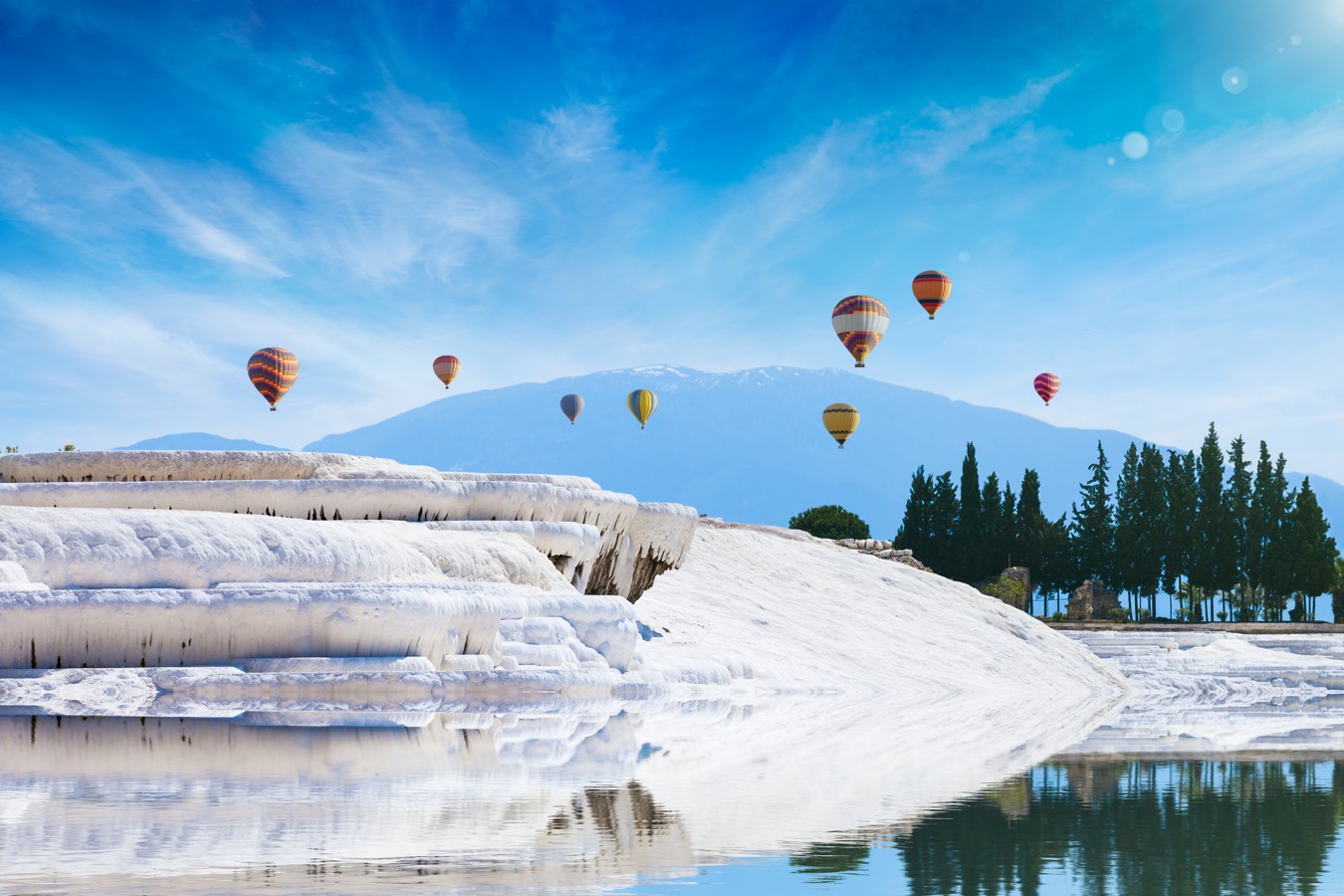 Kemer : Gün Doğumu Sıcak Hava Balon ve Pamukkale Turu