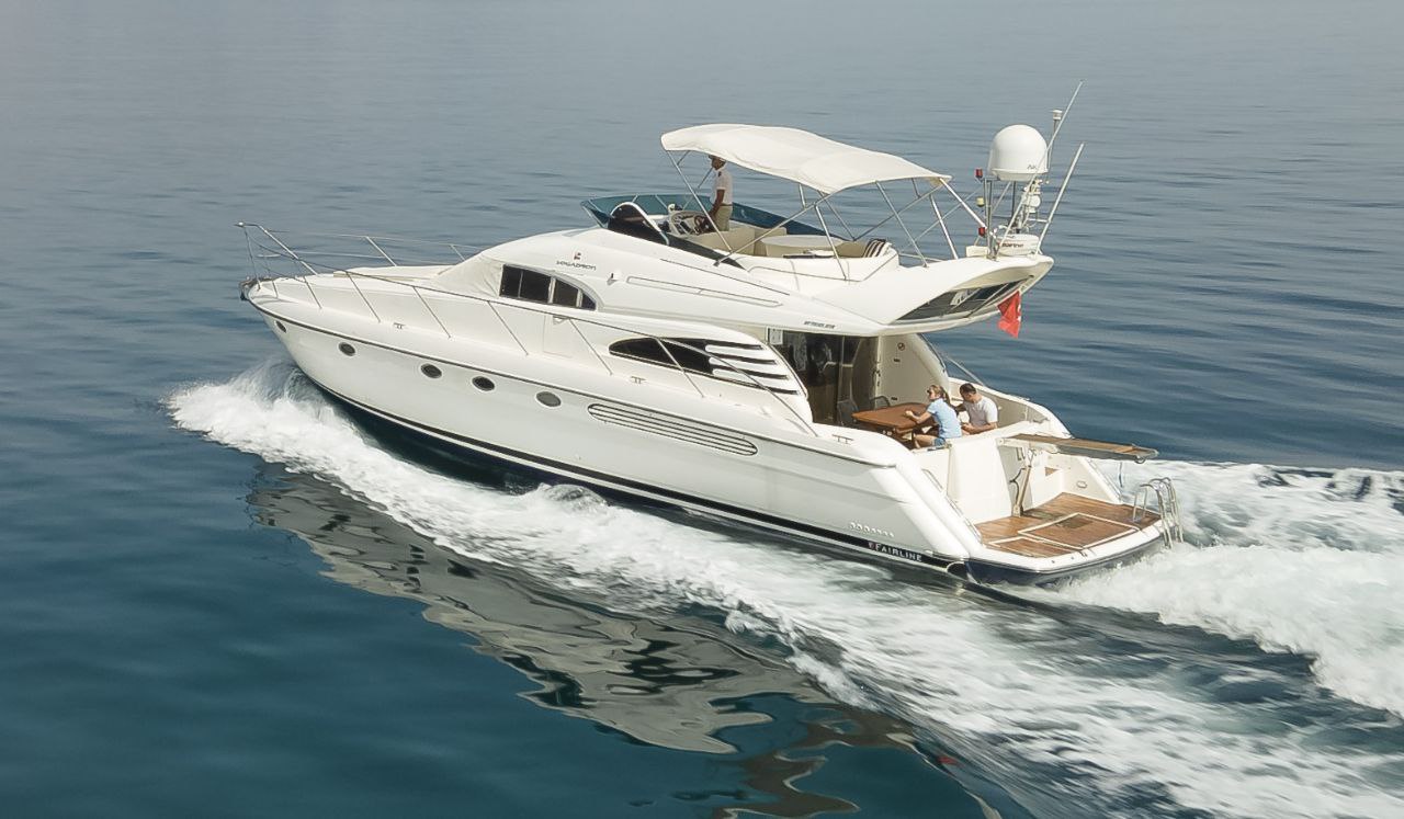Özel Yat : Fairline Squadron | 17 Metre | Sunset Tour