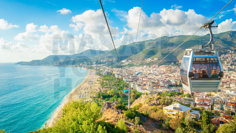 Alanya: Teleferik ve Damlataş Mağarası ile Şehir Turu 